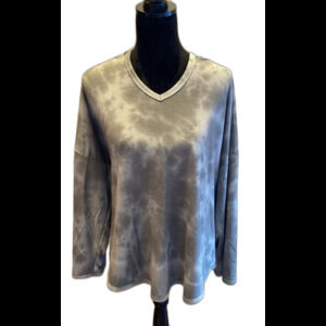 Cupio  Tie Dye Sage Green Shirt Hoodie Womens Size 3X Super Soft Comfortable